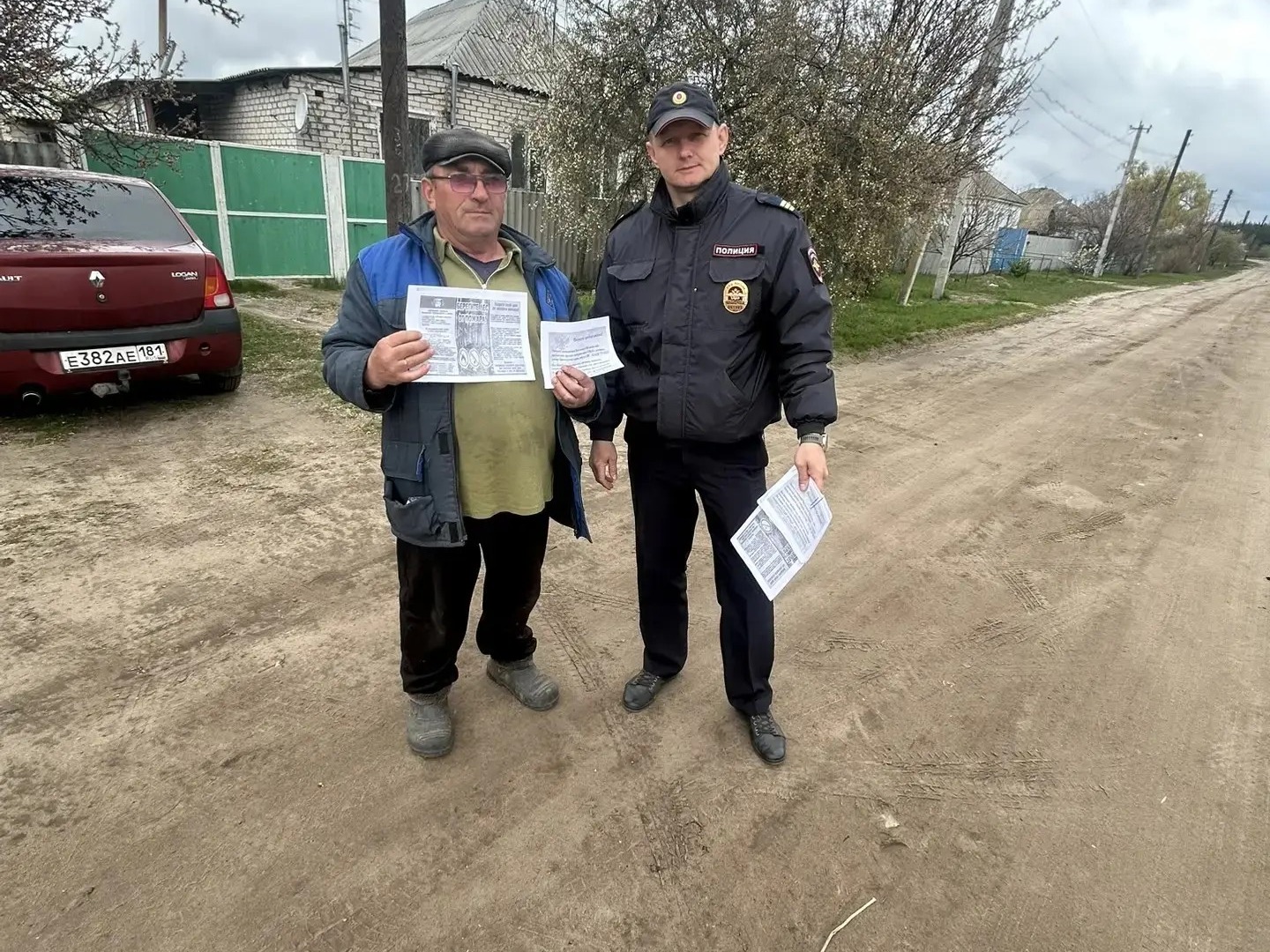 Рейды по предотвращению возгораний: информация от ОМВД «Новопсковский».